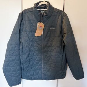 NEW prAna Alpine Air Jacket Men Size L Grey Blue